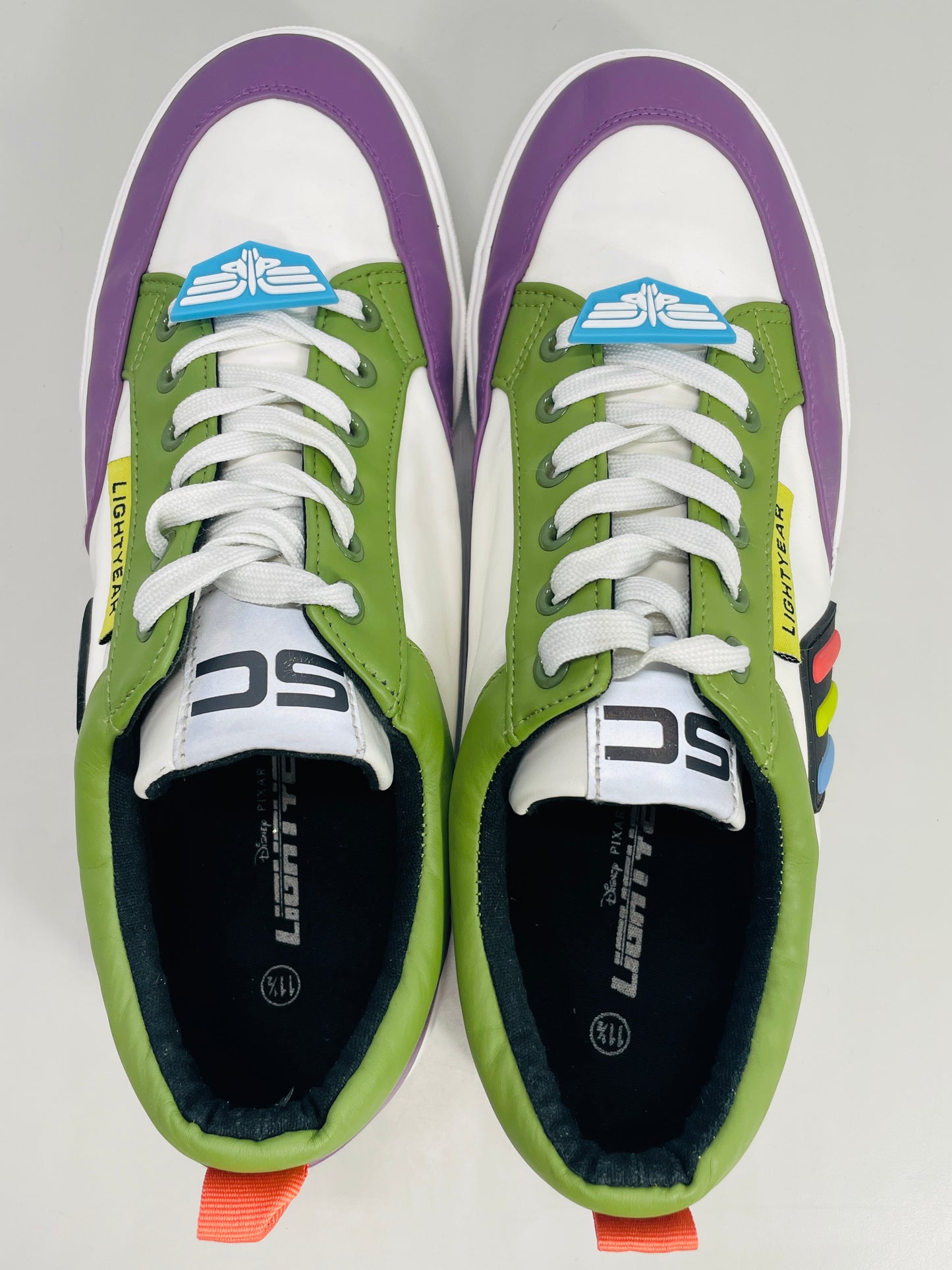 Disney Pixar Buzz Lightyear Toy Story Sneaker Lace Up Shoe Mens 11.5