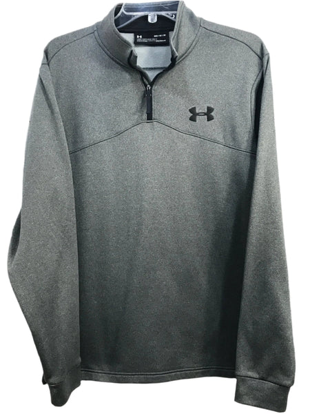 Under Armour Pullover 1/4 Zip Gray Mens M