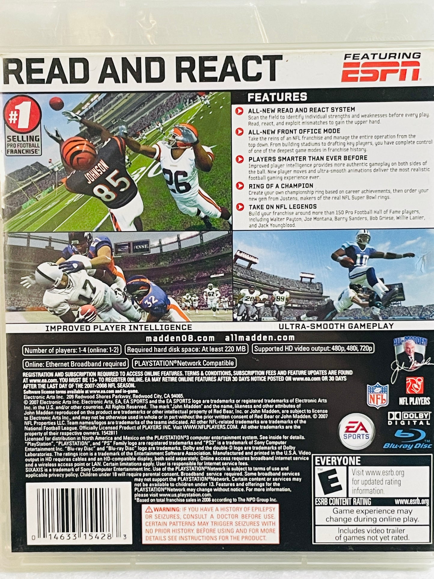 PS3 Game Madden 08