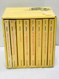 Vintage 1953 Little House on the Prairie 8 Book Box Set SHOWS AGE with Tattering pages and Yellowing