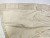 Bee & Willow Textured Solid 50" x 84" Rod Pocket/Back Tab Curtain 2 Panel SET in Taupe FRESHLY LAUNDERED