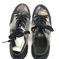 West Harris Green Camo Shoe Girls 5