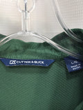 PINEHURST Golf Short Sleeve Polo "STAFF" Embroidered Sleeve Green Ladies L