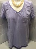 Carole Hochman Purple Shirt Ladies M