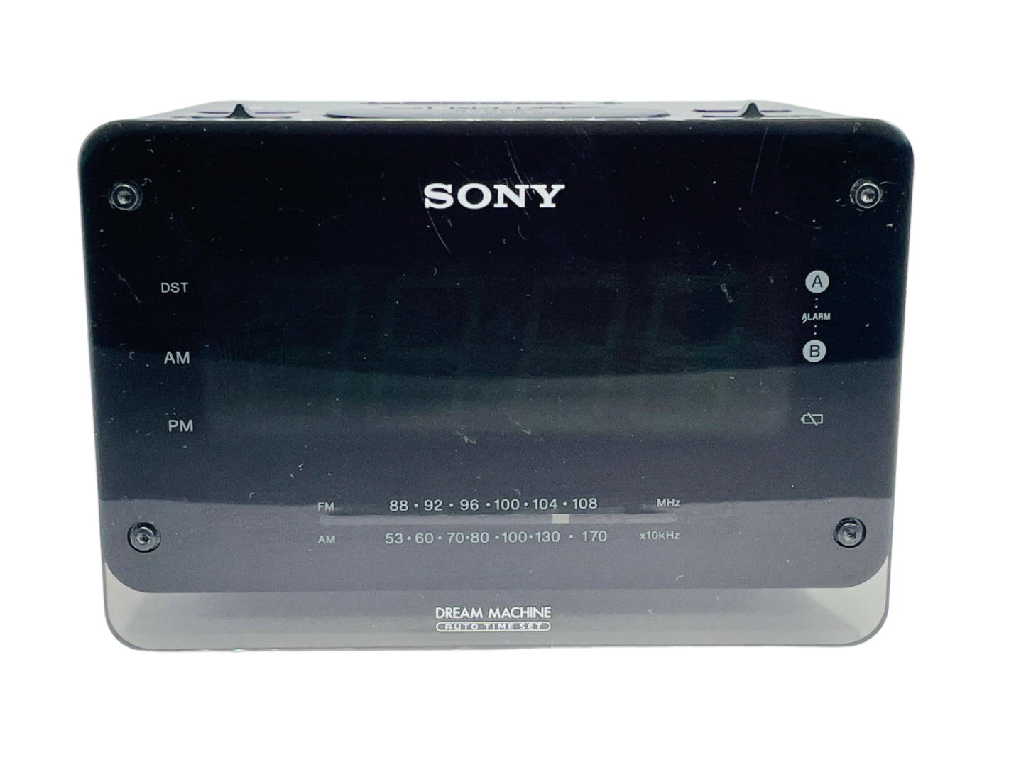 TESTED Sony Dream Machine ICF-C414 Dual Alarm Clock FM AM Radio Sleep w/ Snooze