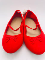 Old Navy NWT Red Ballet Flat SHoes Girls 11