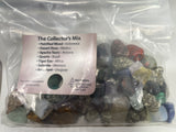Rock Collection Rough Crystals Gemstones 6 lbs of fun! + Fact Book & Samples LOT