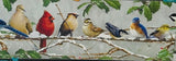 Hautman Brothers Collection Winter Birds Panoramic Puzzle 750 Pieces UNCOUNTED