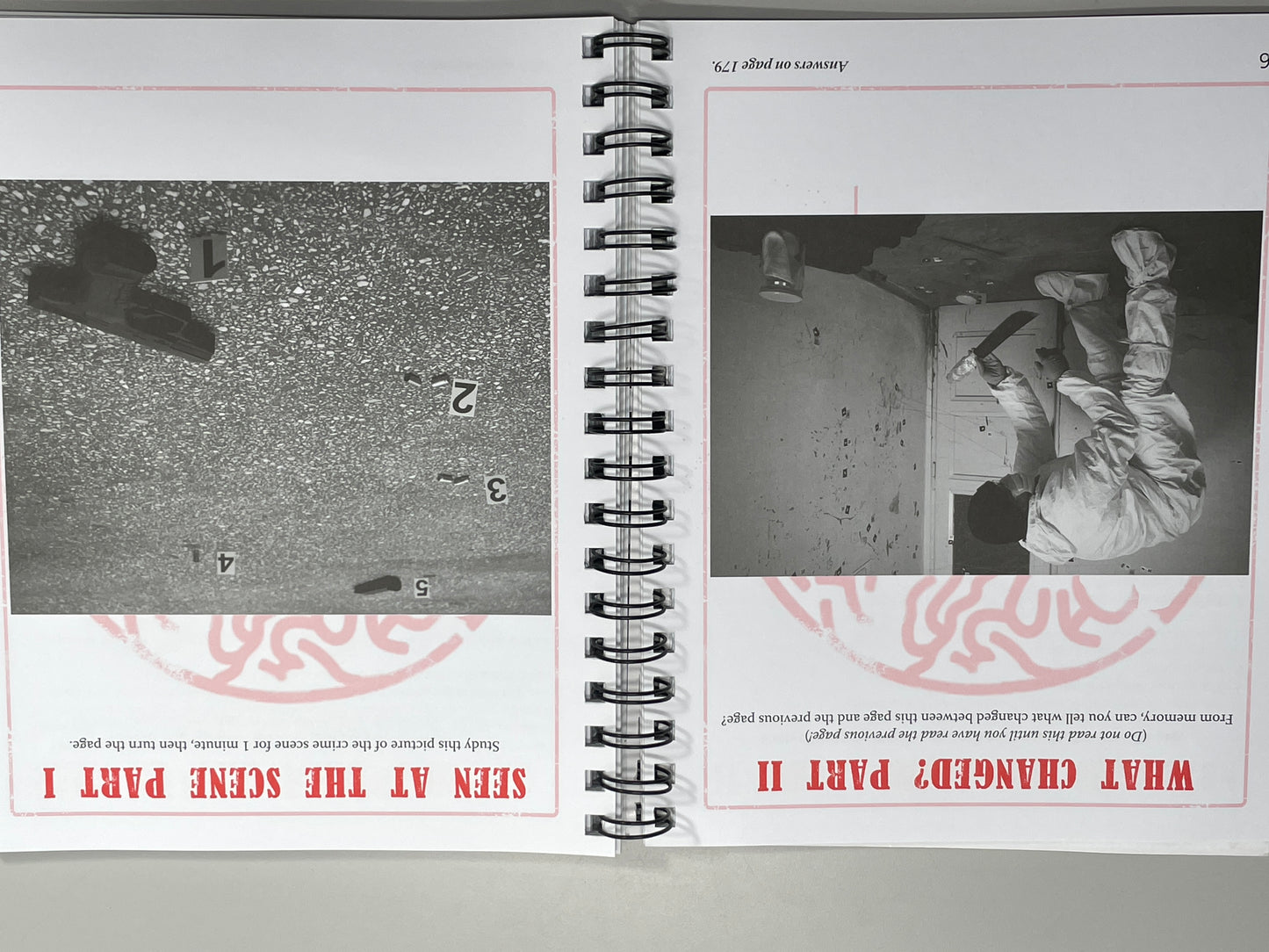 Brain Games Criminal Minds Puzzle Book Lt Wear