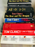 (7 Book Set)  TOM CLANCY  Variety Titles ALL Hardcover