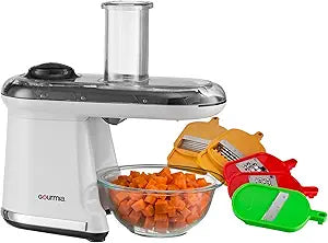 TESTED Gourmia GMS100 Power Dicer Plus Multi-purpose 5 in 1 Electric Mandolin