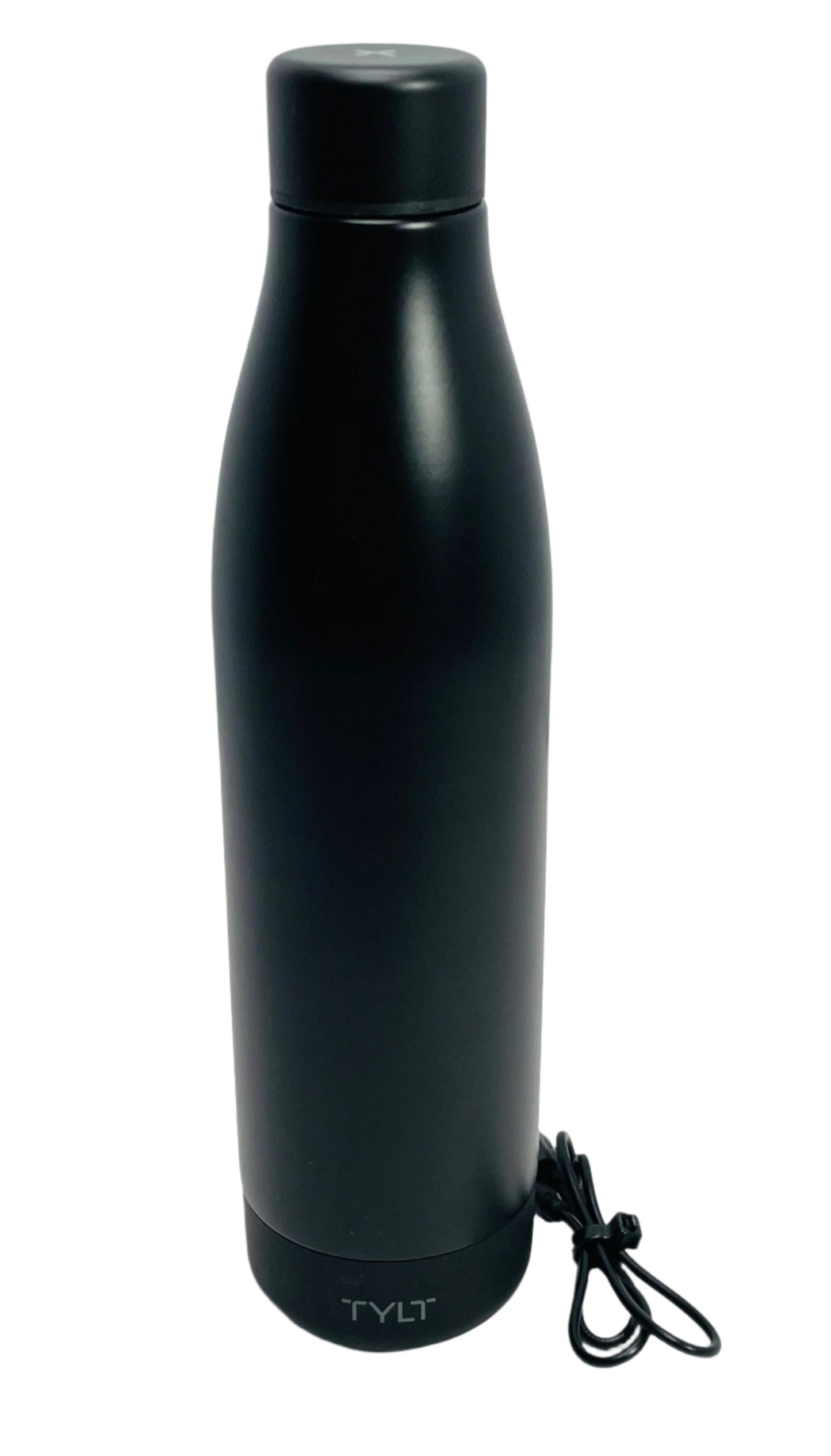 TESTED TYLT All-in-One 17oz Stainless Steel Water Bottle & Portable Power Bank