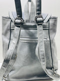 Unbranded Backpack Purse Gray LT WEAR