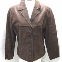 Wilsons Leather Brown Jacket Ladies M