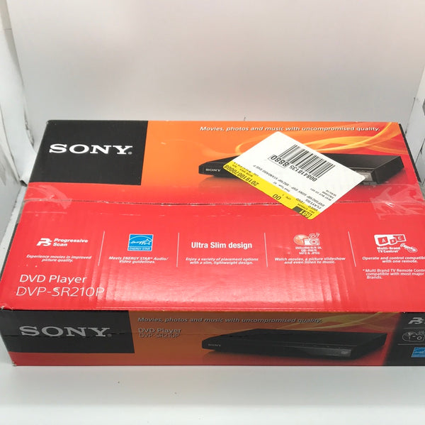 NEW! Sony Dvd PlayerDVP-SR210P in Box
