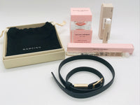 NEW! Narcisco Rodriguez FOR HER SAMPLE Gift Set: Bracelet, Body Gel, Stick Perfume, Mini Perfume Spritzer