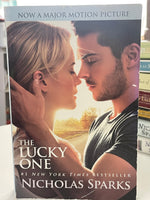 Nicholas Sparks Large Soft Cover Book THE LUCKY ONE