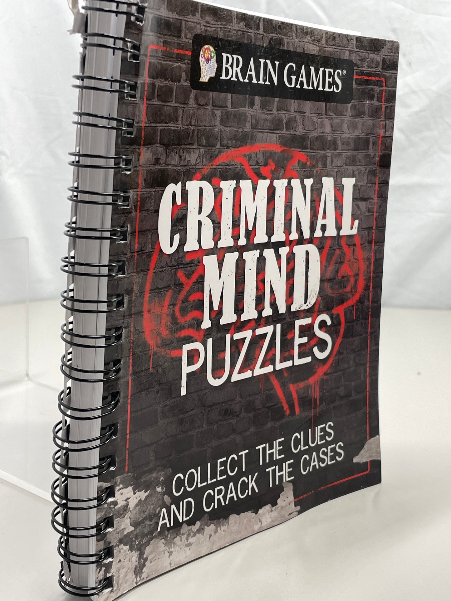 Brain Games Criminal Minds Puzzle Book Lt Wear