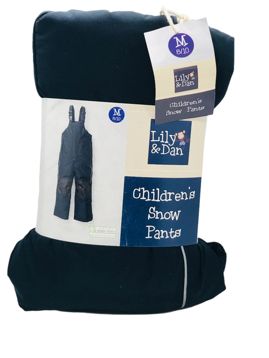 NEW! Lily & Dan Children's Snow Pants YOUTH M 8/10