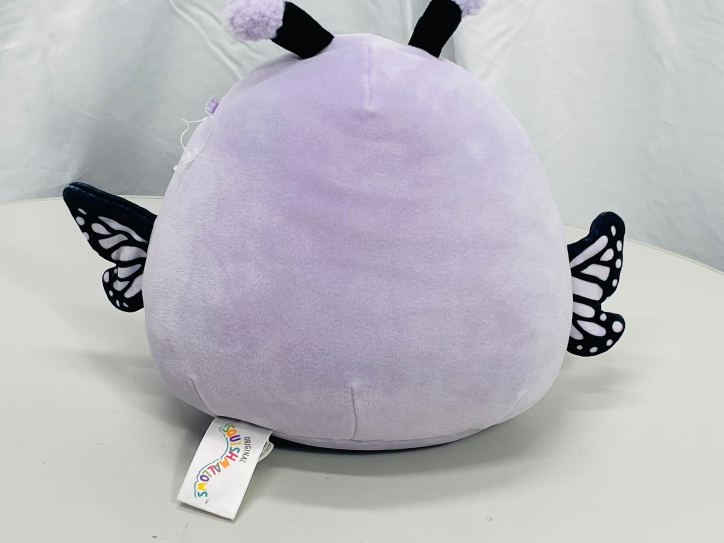 Squishmallows 8" Bibiana Purple Butterfly LT WEAR/Damage Freshly Laundered