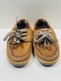 Sperry SHOW WEAR Brown Leather Loafer Shoes Boys 6M