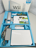 Nintendo Wii Console 2006 White Complete in Box w/ Wii Sports - Tested