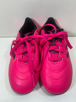 EUC Adidas Soccer Cleats Bright Pink Girls 10