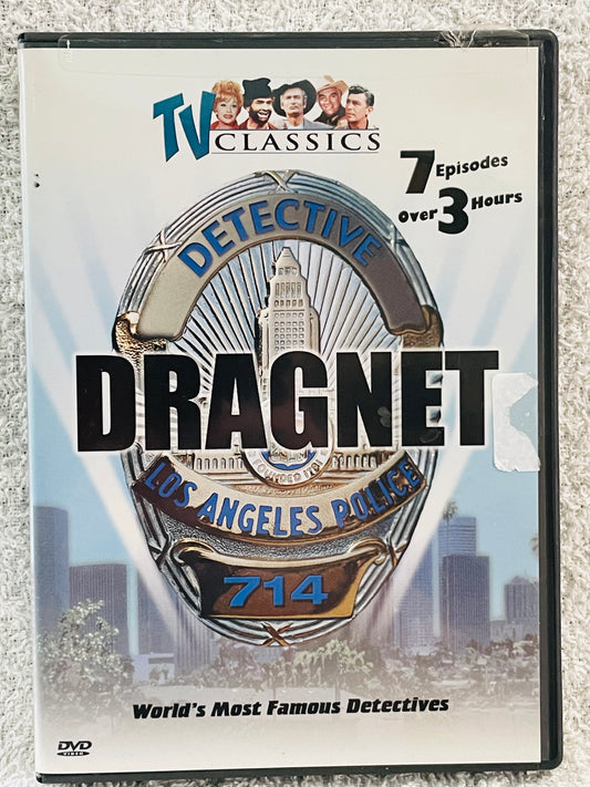Dragnet Volume 2 TV Classics 7 Episodes
