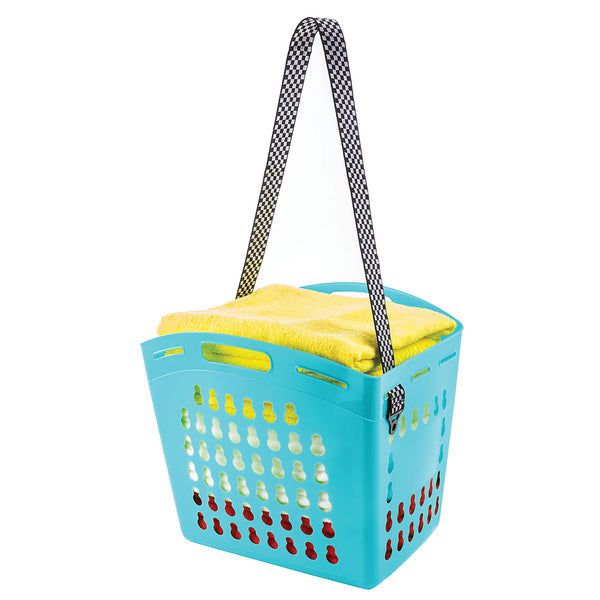 Hands Free Tote Large Teal With Carring Strap 52.8L