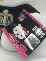 NWT 2016 Forever Collectibles Super Bowl 50 Sanrio Hello Kitty 8" Plush