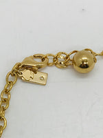 Kate Spade Necklace & Earring Set Gold Tone Costume Fashion Jewelry