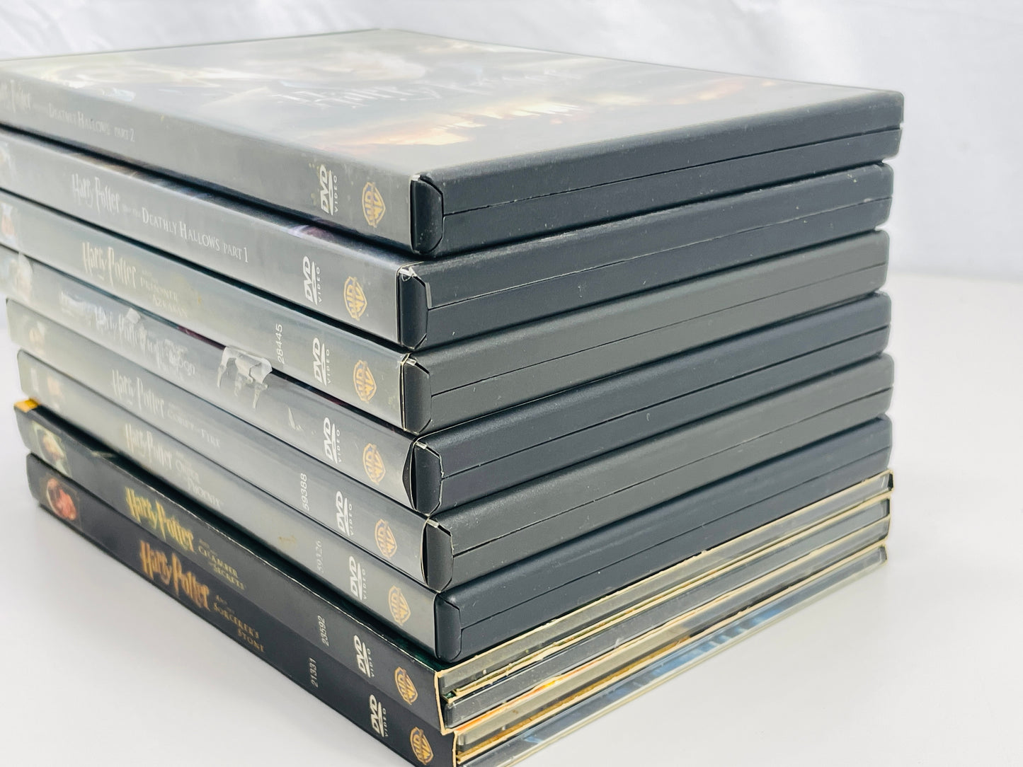 HARRY POTTER COMPLETE DVD MOVIE SET Set 8 Movies LOT EUC