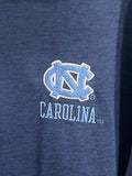 Champion UNC Carolina Blue Polo Authentic Athletic Shirt Short Sleeve Mens XL