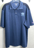 Champion UNC Carolina Blue Polo Authentic Athletic Shirt Short Sleeve Mens XL