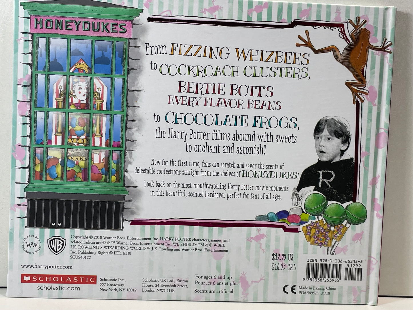 Harry Potter Honey Dukes A Scratch & Sniff Adventure