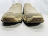 EUC Skechers Slip Ins Arch Fit Motley Denim Tan/Taupe Mens 13 EUC w/ Box