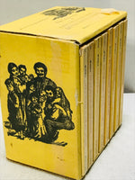 Vintage 1953 Little House on the Prairie 8 Book Box Set SHOWS AGE with Tattering pages and Yellowing