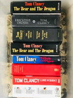 (7 Book Set)  TOM CLANCY  Variety Titles ALL Hardcover