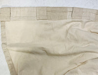 Bee & Willow Textured Solid 50" x 84" Rod Pocket/Back Tab Curtain 2 Panel SET in Taupe FRESHLY LAUNDERED