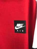 Nike Air Hooded Full Zip Jacket Red & White Mens 3X LT Staining