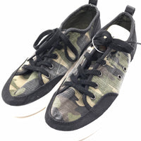 West Harris Green Camo Shoe Girls 5