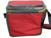 EUC Coleman Large Lunch Cooler SF San Francisco Giants Canvas Gray Red Gold