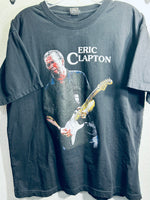 EmoBug Black Graphic Tee "Eric Clapton" Adult L