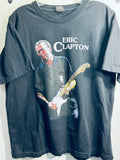 EmoBug Black Graphic Tee "Eric Clapton" Adult L