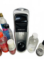 FULLY TESTED! Soda Stream LOT 2 Machines Lots of Bottles + EXTRAS