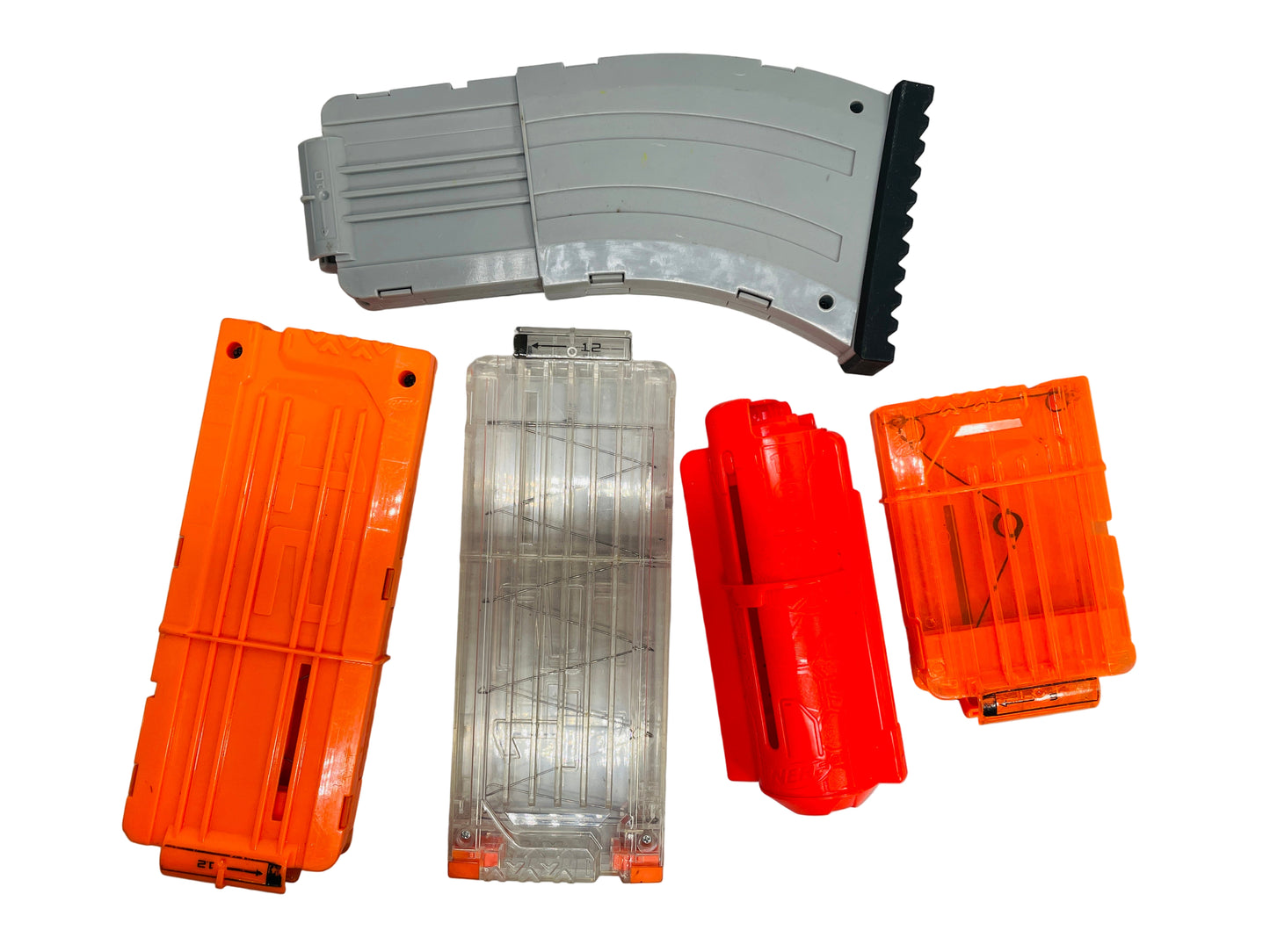 LOT of 5 Nerf Dart Gun Accessories Cartridges