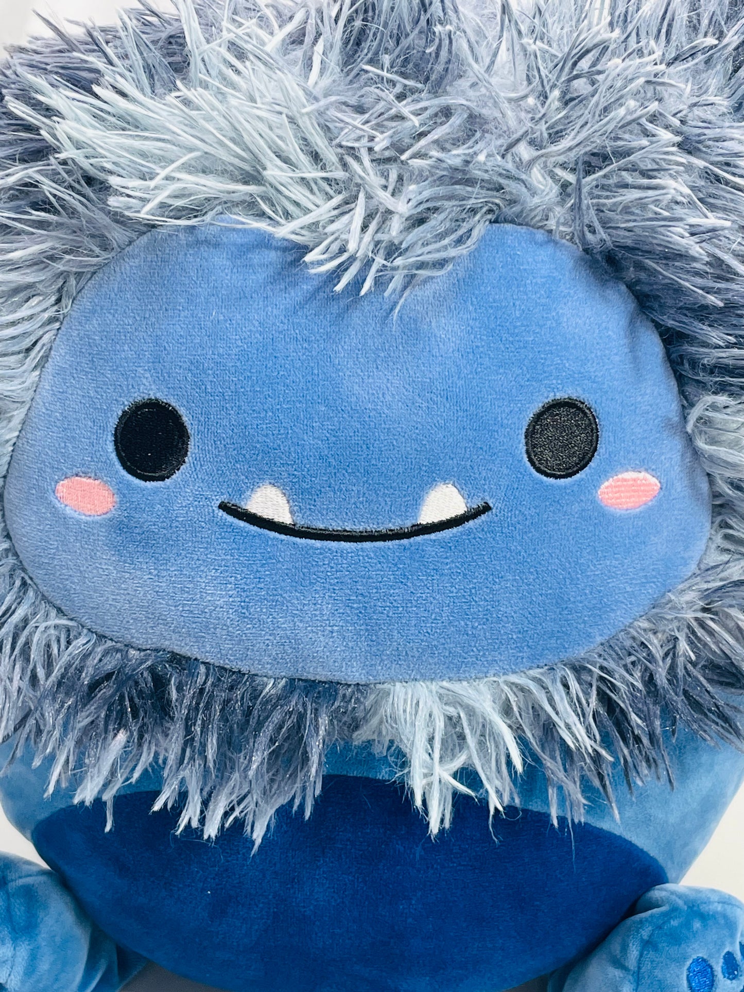 Squishmallows 12" Dani Navy Blue Bigfoot LT WEAR Freshly Laundered