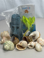 Lot of Hermit Crab Shells and Aquarium Decor