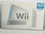 Nintendo Wii Console 2006 White Complete in Box w/ Wii Sports - Tested