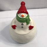 Hallmark Snowman Cookie Jar  8" x 5"